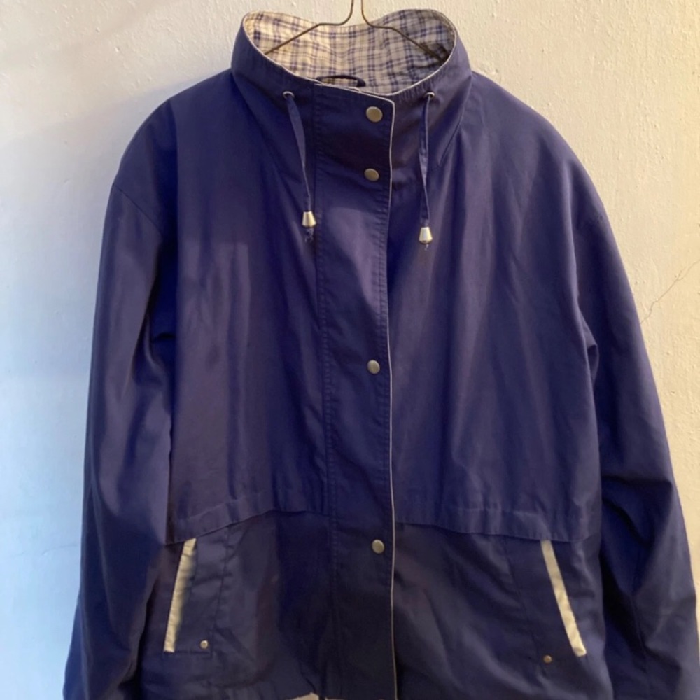 Innovations By Izzi Women’s Two-Tone Coat, Medium, Vintage, 1970s, Made In Egypt